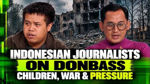 Indonesian journalists speak about children in Donbass and pressure over coverage