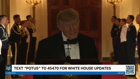 President Trump and the President of China Deliver Remarks at a State Dinner