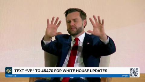 Vice President JD Vance Holds a Fireside Chat