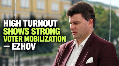 High turnout shows strong voter mobilization in Russia — Dmitry Ezhov