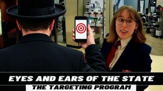 Australian government letting the target know that he's on watch 24/7