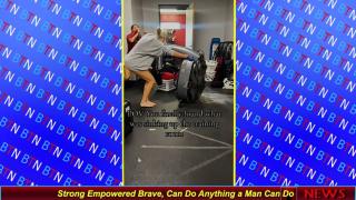 Strong Empowered Brave, Can Do Anything a Man Can Do