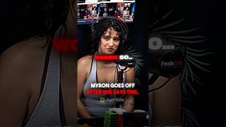 Myron GOES OFF After She Says THIS!