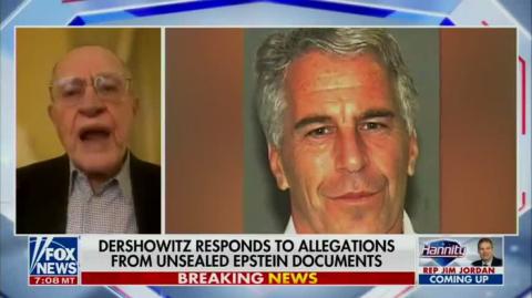 Epstein's Jewish lawyer, Dershowitz, claims that wanting to see the Epstein list is anti-Jewish