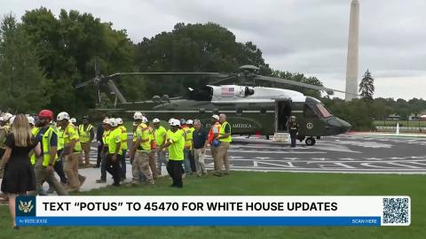 President Trump Participates in a Ribbon Cutting Ceremony