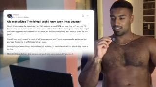 Hamza reacts to an Unc's self improvement advice