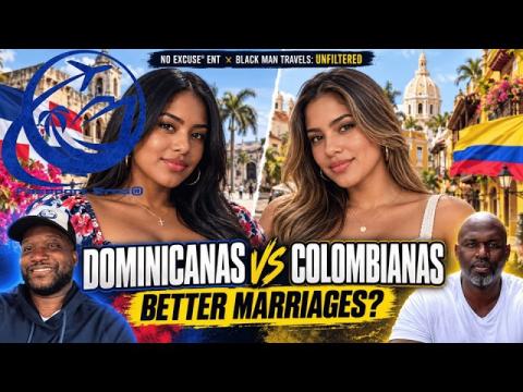 Are marriages more successful with Dominicanas than Colombianas?