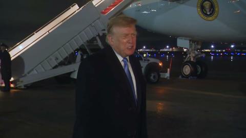 President Trump Gaggles with Press at Joint Base Andrews, Sep. 27, 2026
