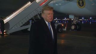 President Trump Gaggles with Press at Joint Base Andrews, Sep. 27, 2026