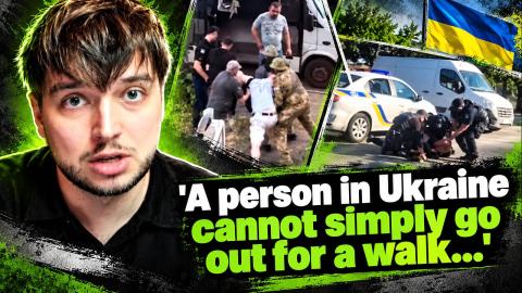 'Every day, hundreds of people flee Ukraine... there is a constant risk of being seized'