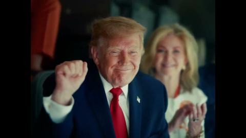President Trump Attends Texas v. TN Football Game