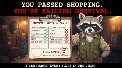 The 5 Survival Problems You Can't Buy Your Way Out Of (And What Actually Works)