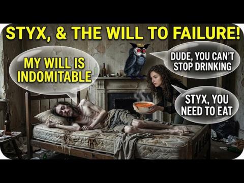Styxhexenhammer666 & His Will To FAILURE! Perfect Summation Of This Guy!