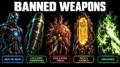 The 5 Most TERRIFYING Weapons Humanity Banned Forever  | Warhammer 40k Lore