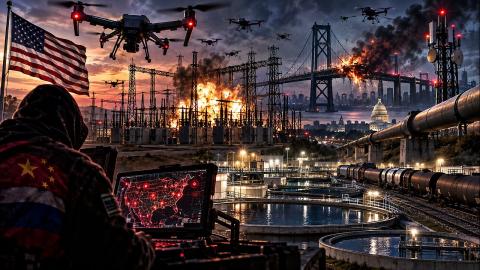 ⚠️WARNING: Threat Of Sabotage & Drone Attacks On US Infrastructure Is On The Rise!