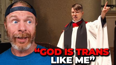 “God is Trans!” (Lunatic Preacher)