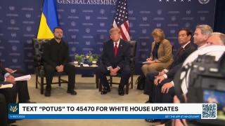 President Trump Participates in a Bilateral Meeting with the President of Ukraine