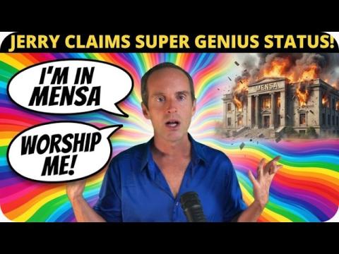 Jerry Banfield Claims God Like Intellect, Says You Should Follow "HIM!"