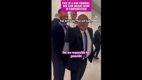 Ben-Gavir - Flips out when JEWS call him a JEW CUNT