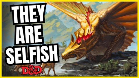 Why Brass Dragons Are The Strangest Metallic Dragons | D&D Ecology