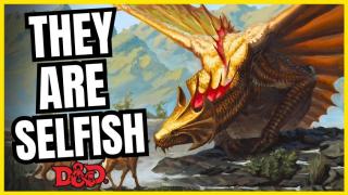 Why Brass Dragons Are The Strangest Metallic Dragons | D&D Ecology