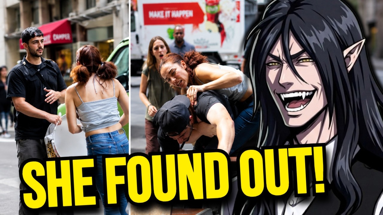 Starting A Fight With A Man Didn't Go As Well As She Thought...