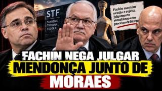 Fachin rejeita pedido para julgar André Mendonça junto de Alexandre de Moraes no plenário do STF