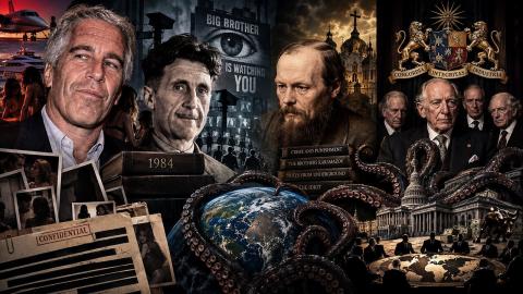 DEEP DIVE BREAKDOWN: Epstein, Orwell, Dostoyevsky, & The Rothschild Octopus!