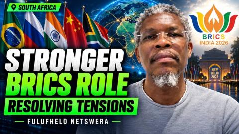 BRICS should take a stronger role in resolving tensions — Fulufhelo Netswera