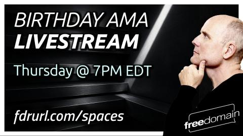 60TH BIRTHDAY LIVESTREAM - ASK ME ANYTHING!