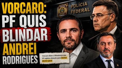 Vorcaro diz em depoimento sigiloso que PF recusou delação para blindar Andrei Rodrigues (Max Cardoso)