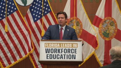 Governor DeSantis Announces Pell Grant Eligible Workforce Education Opportunities