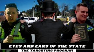 the eyes and ears of the state Australian government showing the target that he's on watch stasi 2.0