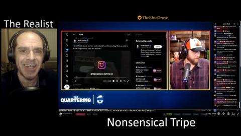 The Quartering Goes Full MGTOW, Embraces The Red Pill He Used To BASH!