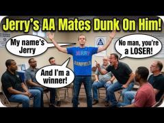 JERRY'S LIFE SUCKS, AA TELLS HIM HE'S A "LOSER!" LOL! COMEDY GOLD!