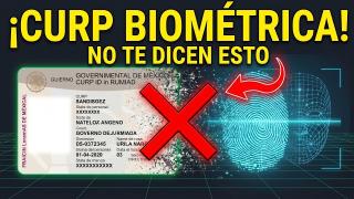 ¿La CURP Biométrica Reemplaza al INE? Lo Que NO Te Dicen en México
