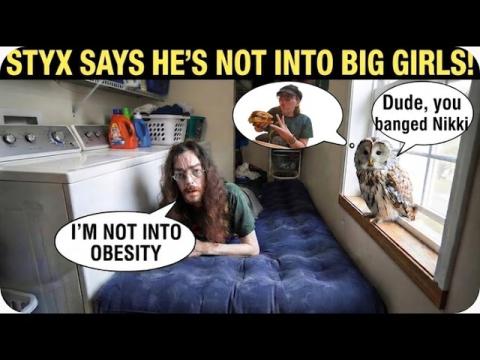 Styxhexenhammer666 Is Against Obese People!!! But Is He???