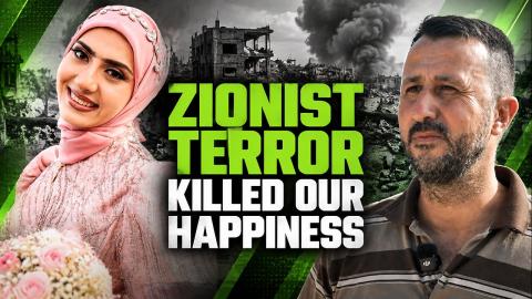 'Zionist terror killed our happiness' — Husband of bride killed in Israeli strike