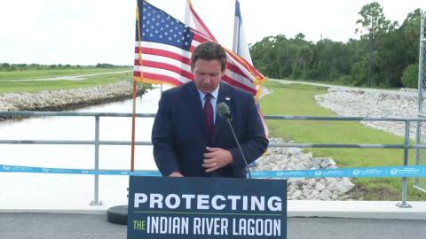 Governor DeSantis Announces Completion of Major Water Quality Project
