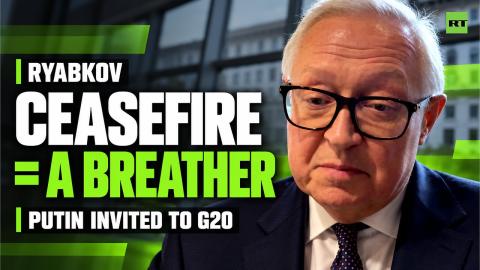 Putin invited to Florida G20 as Ryabkov challenges Ukraine ceasefire calls