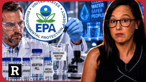 Hang on! America’s Drinking Water is FILLED with abortion drugs