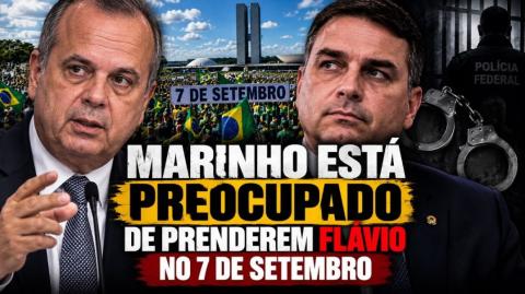 Rogério Marinho diz estar preocupado se haverá eleição e se Flávio será preso no 7 de setembro (5 de set. de 2026)
