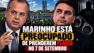 Rogério Marinho diz estar preocupado se haverá eleição e se Flávio será preso no 7 de setembro (5 de set. de 2026)