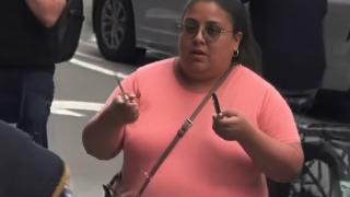 NYPD Kills Crazy Woman