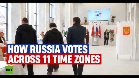 11 time zones, one election: How Russia votes across the country