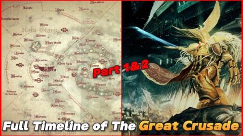 Full Timeline of The Great Crusade | Warhammer 40k Lore | Paint-Study-Chill-Sleep