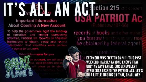 It's All An Act