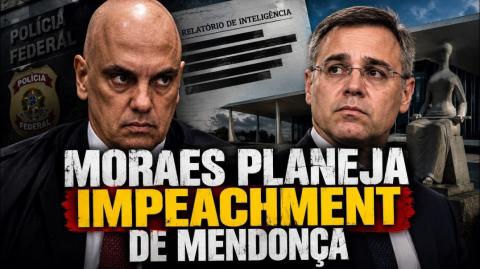 Moraes coloca Mendonça em inquérito das fake news e prepara impeachment com relatorio da PF