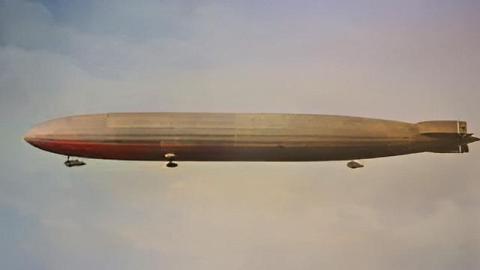 Zeppelin WW1 Bombing Raids Over the UK