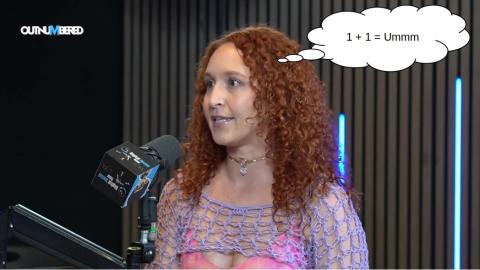 Pearl Davies  Vs  Dumb Fuck Feminist  ( She's a Rocket Scientist in Disguise )